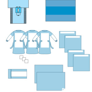 SET DE ROPA PARA LAPARTOMÍA GM-124-LAP