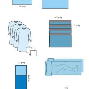 SET DE ROPA PARA LAPAROSCOPIA GM102-SRL