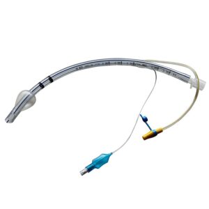 Tubo endotraqueal con balón cónico y línea de aspiración subglótica